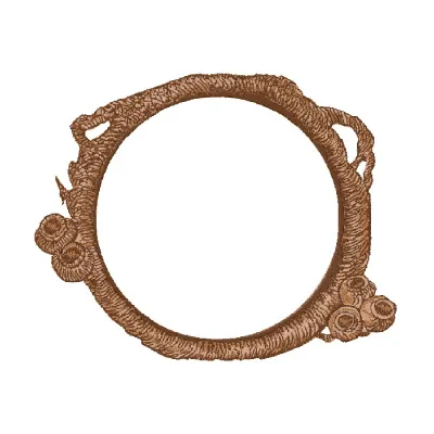 Wooden Frame embroidery design - Embroidery Design