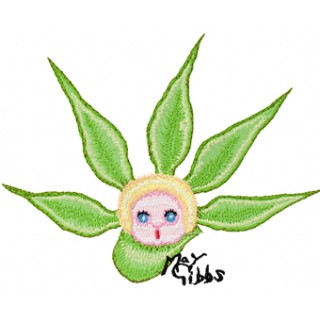 Snugglepot  embroidery design - Embroidery Design