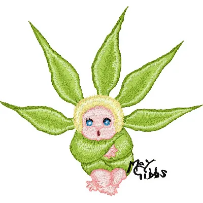 Snugglepot 2 Digital Embroidery Pattern | May Gibbs