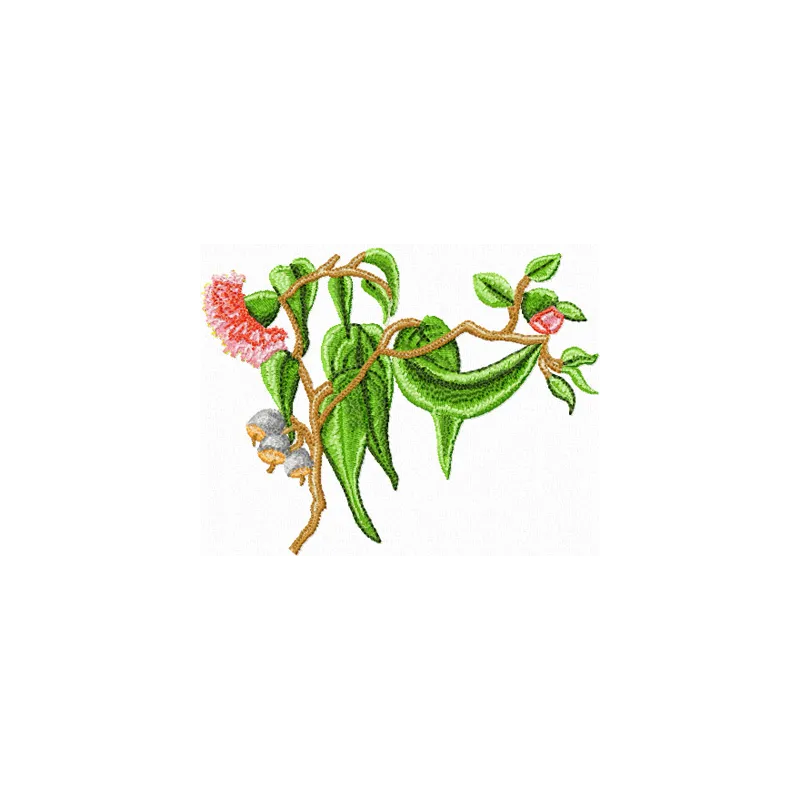 Gumnut Flowers embroidery design - Embroidery Design