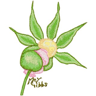 Snugglepot and Cuddlepie 2  embroidery design - Embroidery Design