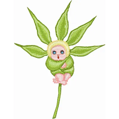 Snugglepot and Cuddlepie Stitching Pattern for Kids