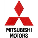 Mitsubishi Motors Logo Stitching Pattern