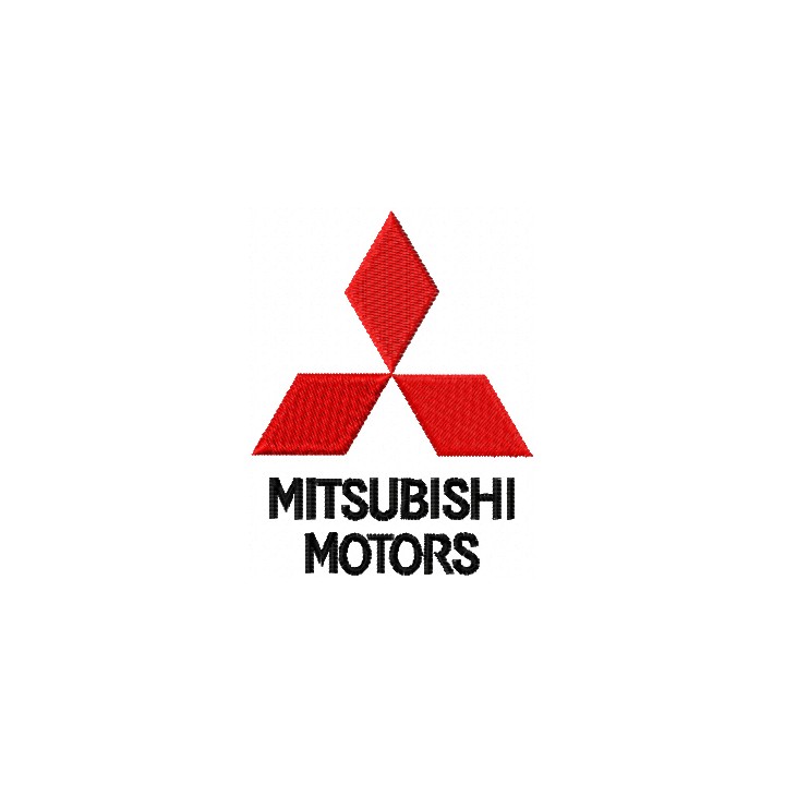 Mitsubishi Motors Logo embroidery design - Embroidery Design