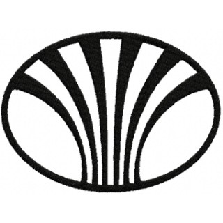 Daewoo Logo embroidery design - Embroidery Design