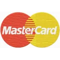 Mastercard Logo Stitching Pattern for Brand Enthusiasts