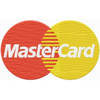 Mastercard Logo Stitching Pattern for Brand Enthusiasts