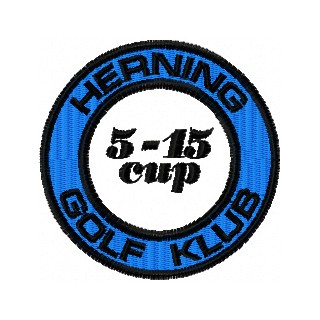 Herning Golf Club Logo embroidery design - Embroidery Design