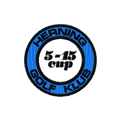 Herning Golf Club Logo Stitching Pattern