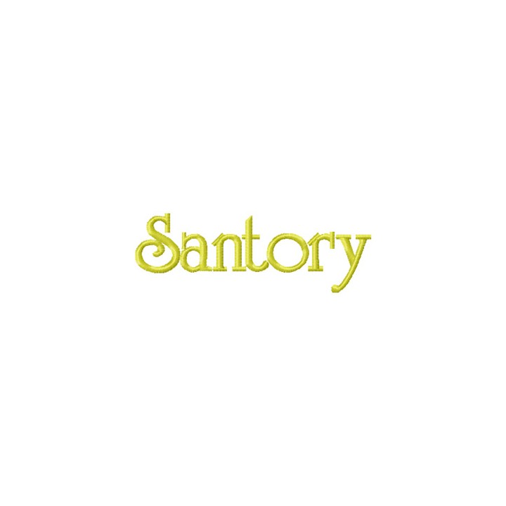 Santory Logo embroidery design - Embroidery Design