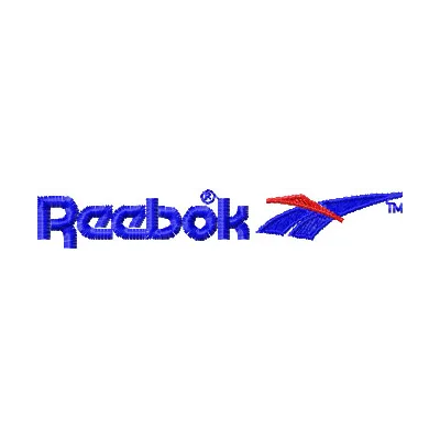 Reebok Logo Stitching Pattern for Brand Identity