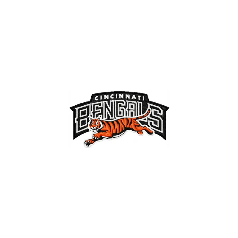 Cincinnati Bengals Logo Stitching Pattern