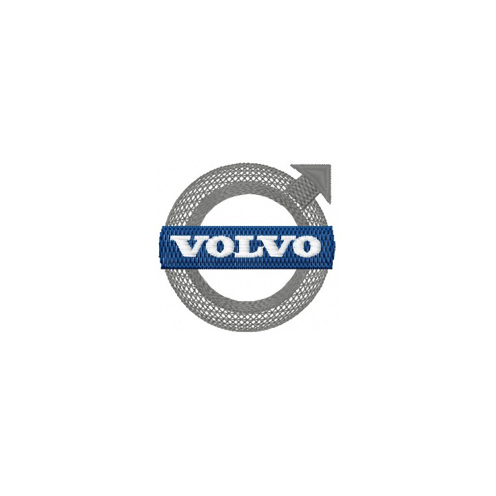 Volvo Logo embroidery design - Embroidery Design