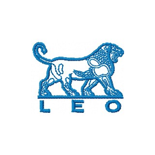 Leo Logo embroidery design - Embroidery Design