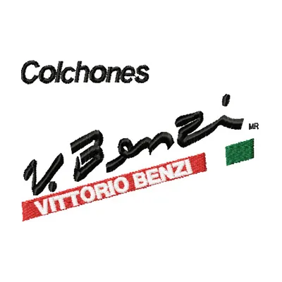 Vittorio Benzi Logo Stitching Pattern for Brands