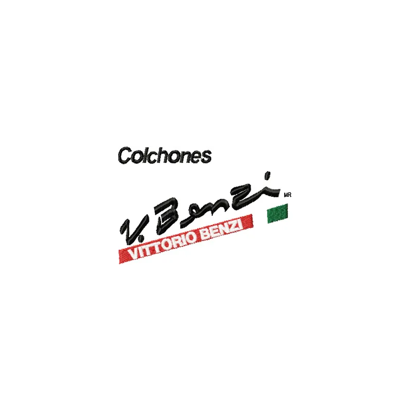 Vittorio Benzi Logo Stitching Pattern for Brands