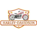 Harley Davidson Logo Stitching Pattern for Riders