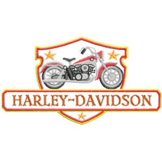 Harley Davidson Logo embroidery design - Embroidery Design