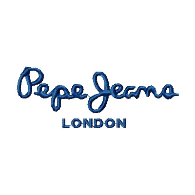 Pepe Jeans Logo Stitching Pattern for Brand Identity