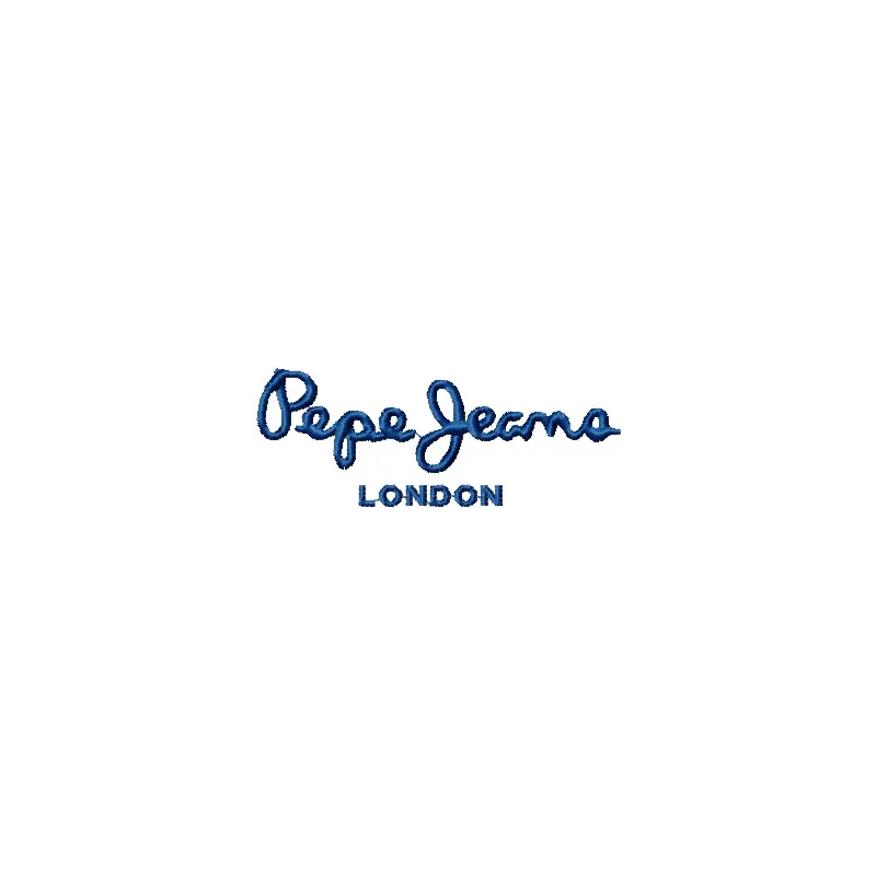 Pepe Jeans Logo Stitching Pattern for Brand Identity