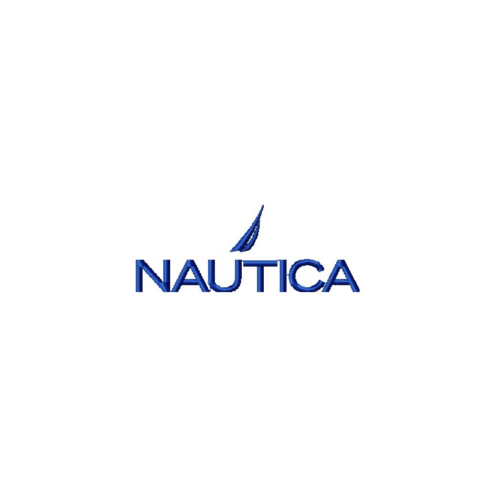 Nautica Logo embroidery design - Embroidery Design