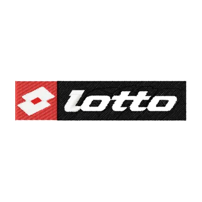 Lotto Logo Stitching Pattern for Brand Identity