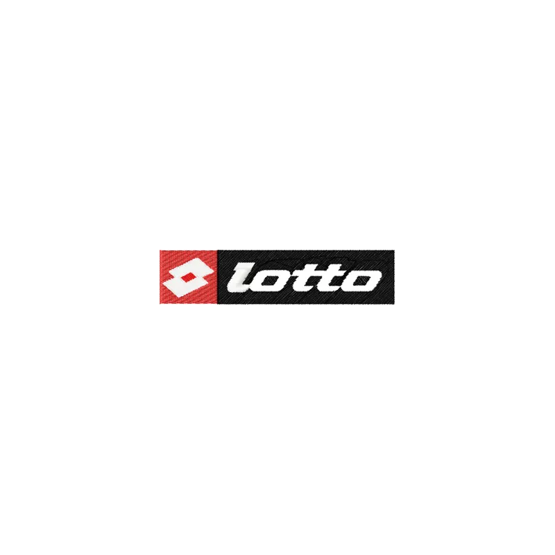 Lotto Logo Stitching Pattern for Brand Identity
