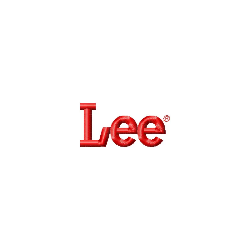 Lee Logo Stitching Pattern for Brand Identity