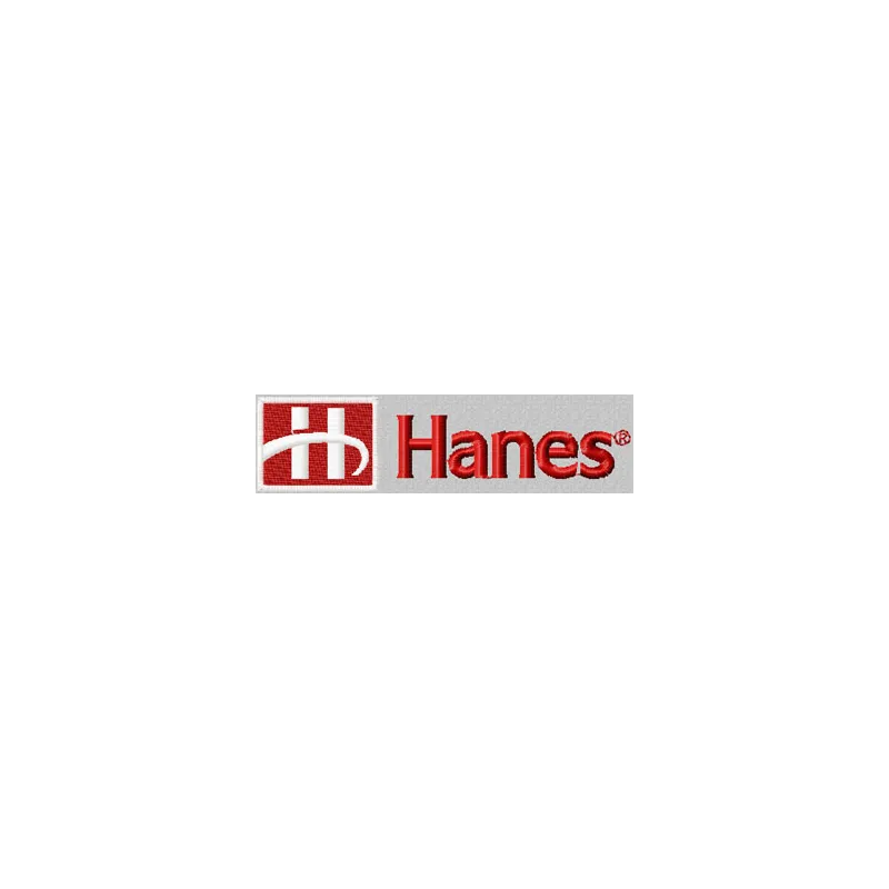 Hanes Logo Stitching Pattern for Brand Identity