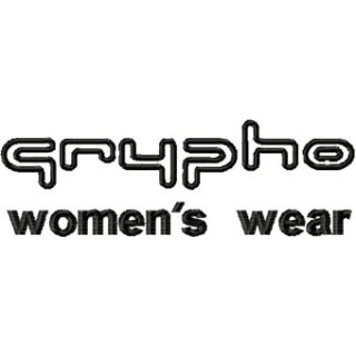 Grypho Womenswear Logo embroidery design - Embroidery Design