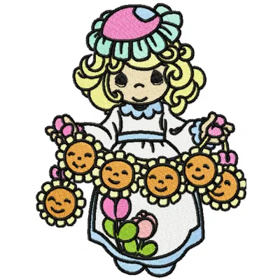 Precious Moments Sun Holiday Embroidery - Baby Joy Design