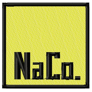 NaCo. Logo embroidery design - Embroidery Design