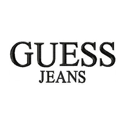 Guess Jeans Logo Stitching Pattern for Brand Enthusiasts