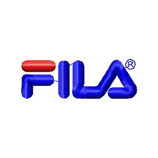 Fila Logo embroidery design - Embroidery Design