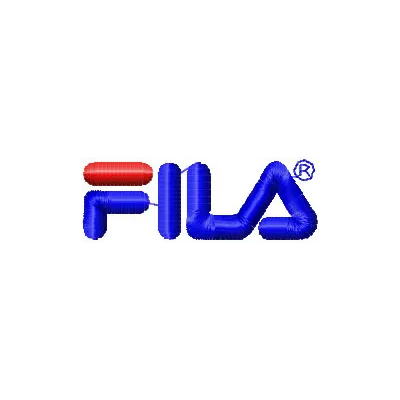 Fila Logo Stitching Pattern for Brand Identity
