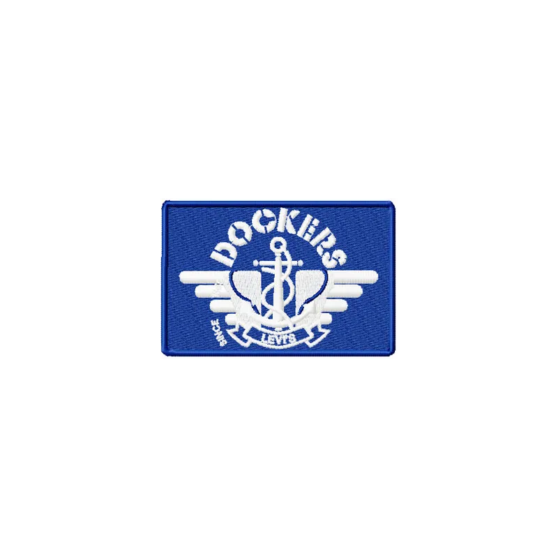 Dockers Logo Stitching Pattern for Brand Identity