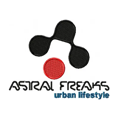 Astral Freaks Logo Stitching Pattern for Brands