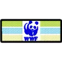WWF Logo Stitching Pattern for Brand Identity