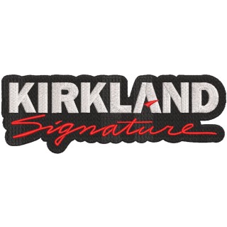 Kirkland Signature logo embroidery design - Embroidery Design