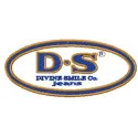 Divine Smile Co. Jeans Logo Stitching Pattern