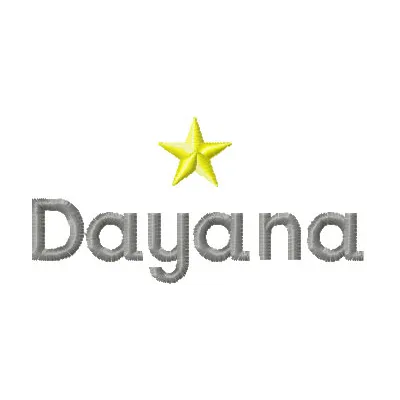 Dayana Logo Stitching Pattern for Brand Identity