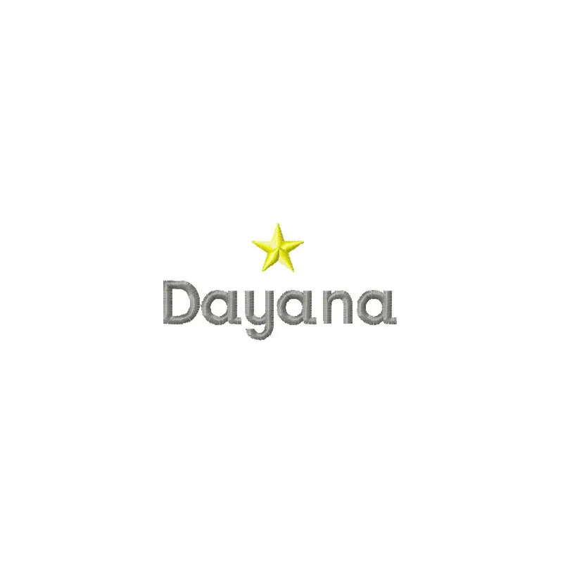 Dayana Logo Stitching Pattern for Brand Identity