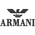 Armani Logo Stitching Pattern for Brand Identity