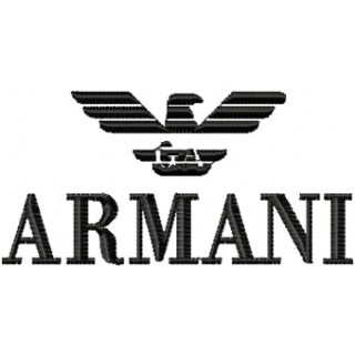 Armani Logo embroidery design - Embroidery Design