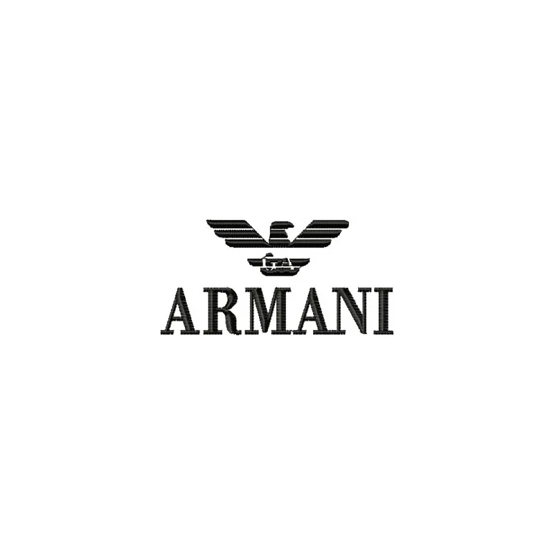 Armani Logo Stitching Pattern for Brand Identity