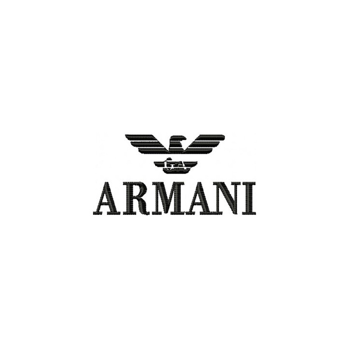 Armani Logo embroidery design - Embroidery Design