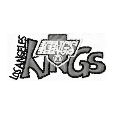 Los Angeles Kings Logo Stitching Pattern