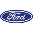Ford Logo Stitching Pattern for Brand Identity