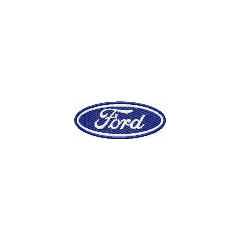 Ford Logo Stitching Pattern for Brand Identity