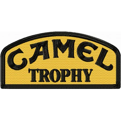 Camel Trophy Logo Stitching Pattern for Brands